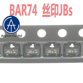 10pcs 100% originální nové vysokorychlostní spínací dioda BAR74 sítotisk JBs SOT-23 skutečné akcie