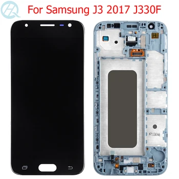 Originální AMOLED LCD Pro Samsung Galaxy J3 2017 Displej S Rámu 5.0