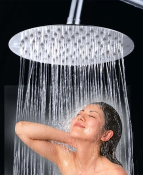 12 palcový kruhový 304 z nerezové oceli ultra-tenké sprchy srážek sprcha hlavy.Déšť sprcha TH014