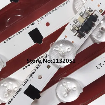 14pcs/set LED podsvícení strip Náhradní pro Sam sung UE42F5300 D2GE-420SCB-R3 D2GE-420SCA-R3 2013SVS42F CY-HF420BGAV1H