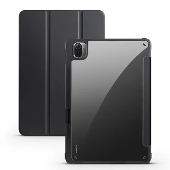 Pro Xiaomi Mi Pad 5/5 Pro 11 inch 2021 Origami Stojan PU Kůže + TPU Chytrý Tablet Pouzdro s Pero Držitel Auto Spánku Probudit Kryt