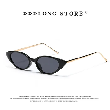 DDDLONG Retro Módní Cat Eye sluneční Brýle Muži Ženy Sluneční Brýle Classic Vintage UV400 Venkovní D136