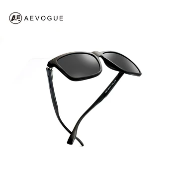 AEVOGUE Polarizované sluneční Brýle Kožené Luxusní Rám TR90 Náměstí Vintage Sluneční Brýle Pro Muže/Ženy Jízdy gafas UV400 AE0628