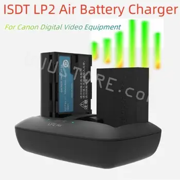 ISDT LP2 Vzduchu Nabíječka Mix-dual Channel/ APP Připojení Kompatibilní 3 Typy Baterie Pro Canon Digital Video Zařízení 