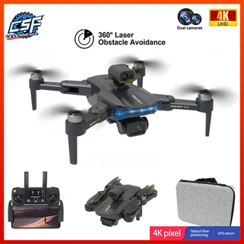 CEVENNESFE NOVÉ GPS Drone 4/6K Profesionální Duální HD Kamera Letecké Snímkování Střídavý Motor Vyhýbání Skládací Quadcopter Hračky