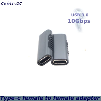 Nové 10 gbps USB Typ C Samice na Převodník Přenosný USB-C nabíjecí Datový Synchronizační Adaptér Typu C Prodlužovací Kabel pro Telefon Tablet